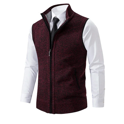 Kamil™ | Gilet elegante con cremallera completa