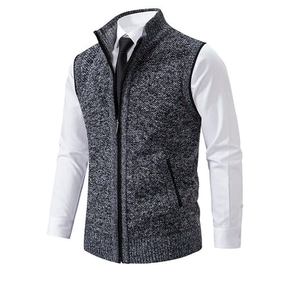 Kamil™ | Gilet elegante con cremallera completa