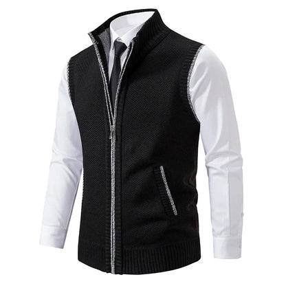 Kamil™ | Gilet elegante con cremallera completa