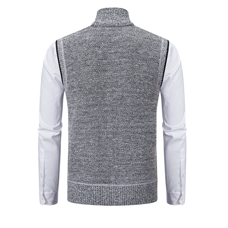Kamil™ | Gilet elegante con cremallera completa