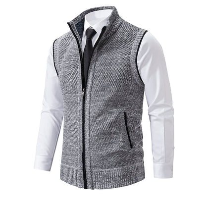 Kamil™ | Gilet elegante con cremallera completa