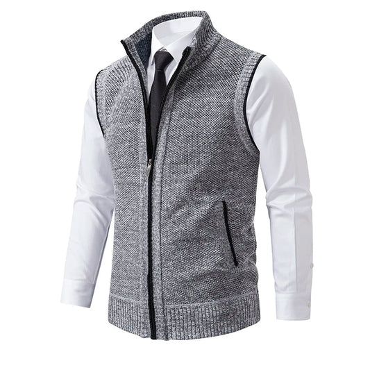 Kamil™ | Gilet elegante con cremallera completa
